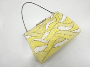 ビーズ　ハンドバッグ